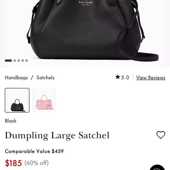 Kate Spade large dumpling satchel - Picture 6 of 6